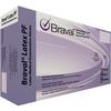 Braval® Latex PF Exam Gloves – Powder Free, White - Extra Large, 90/Pkg