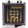 Patterson® Ultrasharp Diamond Burs – FG Standard, 5/Pkg - Fine, Needle, # 858, 1.5 mm Diameter, 10.0 mm Length