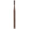 Midwest® Operative Carbide Burs – FG, 6 Flute, All Purpose, Straight Fissure, Bevel End, 100/Pkg - # 256, 0.9 mm Diameter, 2.7 mm Length