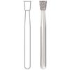 Midwest® Diamond Bur, FG - Medium, Inverted Cone, # 805, 2.3 mm Diameter, 2.4 mm Length, 5/Pkg