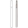 Midwest® Diamonds FG – Medium, Taper Flat Modified End, 5/Pkg - # 846KR, 1.6 mm Diameter, 6.0 mm Length, 5/Pkg