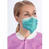 ArchAway 3-in-1 Earloop Face Masks – ASTM Level 2, Double Seal, 50/Pkg - Teal