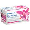 Safe+Mask® Master Series Earloop Facemask – Level 2, Azalea Festival (Bright Fuschia), 50/Box