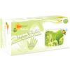 BeeSure® Naturals Powder Free Nitrile Exam Gloves, 300/Pkg - Forest Green, Medium