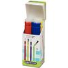 Benda® Brush Disposable Applicator – Mini, Assorted Colors with White Bristles, 144/Pkg 