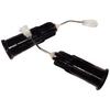 Micro Flowthru® Brush Tips – Black, 25 Gauge - 20/Pkg