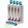 Aquasil Smart Wetting® Impression Material – 50 ml Cartridge Refills, 4 Cartridges with 12 Tips