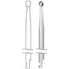 Midwest® Surgical Carbide Burs, LAOS - Round, # 4, 1.4 mm Diameter, 1.4 mm Length, 2/Pkg