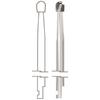 Midwest® Surgical Carbide Burs, LAOS - Round, # 6, 1.8 mm Diameter, 1.8 mm Length, 2/Pkg