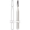 Midwest® Surgical Carbide Burs, FGOS - Taper Flat End Crosscut, # 701, 1.2 mm Diameter, 3.7 mm Length, 2/Pkg