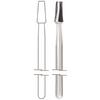Midwest® Surgical Carbide Burs, FGOS - Taper Crosscut Flat End, # 703, 2.1 mm Diameter, 4.5 mm Length, 2/Pkg