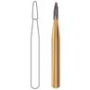 Midwest® Trimming and Finishing Carbide Burs, FG - Bullet 12 Blade, # 7802, 1.0 mm Diameter, 2.8 mm Length, 2/Pkg