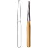 Midwest® Trimming and Finishing Carbide Burs, FG - Tapered Cone 12 Blade, # 7205, 1.6 mm Diameter, 8.8 mm Length, 2/Pkg