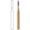 Midwest® Specialty Metal Cutting Burs, FG - Straight Fissure Crosscut, # 2057, 1.0 mm Diameter, 3.7 mm Length, 10/Pkg