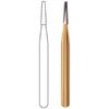 Midwest® Multiprep™ Aggressive Cutting Carbide Burs, FG - Taper, # 699, 0.9 mm Diameter, 3.2 mm Length, 10/Pkg