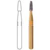 Midwest® Esthetic Finishing Burs, FG - Bullet 12 Blade, # 7803, 1.2 mm Diameter, 3.0 mm Length, 2/Pkg