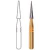 Midwest® Esthetic Finishing Burs, FGSS - Taper 12 Blade, # 7612, 1.4 mm Diameter, 5.9 m Length, 2/Pkg
