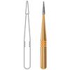 Midwest® Esthetic Finishing Burs, FGSS - Safe End Taper 12 Blade, # 7114S, 0.9 mm Diameter, 2.9 mm Length, 2/Pkg