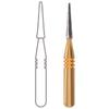 Midwest® Esthetic Finishing Burs, FGSS - Safe End Taper 18 Blade, # 9214S, 1.2 mm Diameter, 5.1 mm Length, 2/Pkg