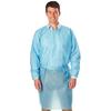 Patterson® Fabric Cover Gowns, 10/Pkg - Medium/Large, Blue