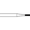 Midwest® Once™ Sterile Surgical Carbide Burs - FG, 10/Pkg - Straight Fissure, # 557, 1.0 mm Diameter