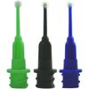 Micro Flowthru® Brush Tips – Blue, 25 Gauge - 100/Pkg
