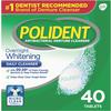 Polident® Overnight Whitening – 40 Tablets/Box, 12 Boxes/Pkg