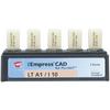 IPS Empress® CAD PlanMill™ Blocks - I10, 5/Pkg - Low Translucency, Shade A1