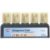 IPS Empress® CAD PlanMill™ Blocks - LT (Low Translucency), C14, 5/Pkg - Shade B3