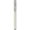 Robot® Point Diamond Burs – FG, Medium, White, Cylinder - # 110, 1.6 mm Diameter, 7.0 mm Length