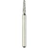 Robot® Point Diamond Burs – FG - Medium, White, Cone Flat End, # 196, 1.3 mm Diameter, 5.0 mm Length