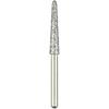 Robot® Point Diamond Burs – FG - Medium, White, Cone Round End, # 223, 2.3 mm Diameter, 11.5 mm Length