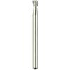 Robot® Point Diamond Burs – FG - Medium, White, Inverted Cone, # 012, 1.6 mm Diameter, 1.6 mm Length