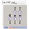 IPS e.max® CAD for PrograMill™ Blocks – C14, 5/Pkg - Shade B3, Low Translucency