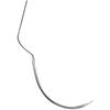 Fils de suture en soie noire Perma Sharp® – 5-0, aiguille C-22, 16,2 mm, cercle de 3/8, coupe inversée, 18 ", 12/emballage