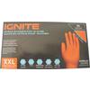 Aurelia® Ignite™ Nitrile Exam Gloves – Orange, 100/Pkg - 2XL