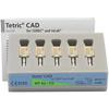 Tetric® CAD for CEREC/inLab Blocks – MT (Medium Translucency), 5/Pkg - Size I12, Shade A2