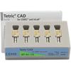 Tetric® CAD for CEREC/inLab Blocks – MT (Medium Translucency), 5/Pkg - Size I12, Shade A3