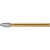 KaVo Kerr™ Trimming & Finishing Carbide Burs, FG - Egg 12 Flute, # 7406, 1.8 mm Diameter, 3.4 mm Length, 100/Pkg