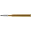 KaVo Kerr™ Trimming & Finishing Carbide Burs, FG - Needle 12 Flute, # 7901, 0.9 mm Diameter, 2.2 mm Length, 100/Pkg