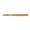 KaVo Kerr™ Trimming & Finishing Carbide Burs, FG - Needle 12 Flute, # 7902, 1 mm Diameter, 3.4 mm Length, 10/Pkg