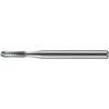 KaVo Kerr™ Surgical Operative Carbide Burs, FG Oral Surgical - Straight Round End Crosscut 6 Flute, # 1557, 1 mm Diameter, 3.7 mm Length, 10/Pkg
