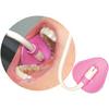 Pink Petal Saliva Ejector Attachments, 50/Pkg 