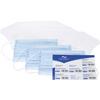 Patterson® Pleated Earloop Sample Masks with Shield, Blue