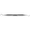 Turgeon Modified McCall Curette – 17/18S, #6 Satin Steel Handle, Double End - 13/14S
