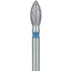 Patterson® Ultrasharp Diamond Burs – FG Standard, Medium, Bud, Pointed Football Diamond, 5/Pkg - # 368-023, 2.3 mm Diameter, 5.0 mm Length
