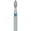Patterson® Ultrasharp Diamond Burs – FG Standard, Medium, Bud, Pointed Football Diamond, 5/Pkg - # 368-016, 1.6 mm Diameter, 3.5 mm Length