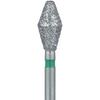 Patterson® Ultrasharp Diamond Burs – FG Standard, 5/Pkg - Coarse, Barrel, # 811-037, 3.7 mm Diameter, 7.0 mm Length