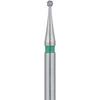 Patterson® Ultrasharp Diamond Burs – FG Standard, Coarse, Round, 5/Pkg - # 801-010, 1.0 mm Diameter