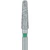 Patterson® Ultrasharp Diamond Burs – FG Standard, Coarse, Cone Flat End Taper, 5/Pkg - # 847KR-023, 2.3 mm Diameter, 8.0 mm Length